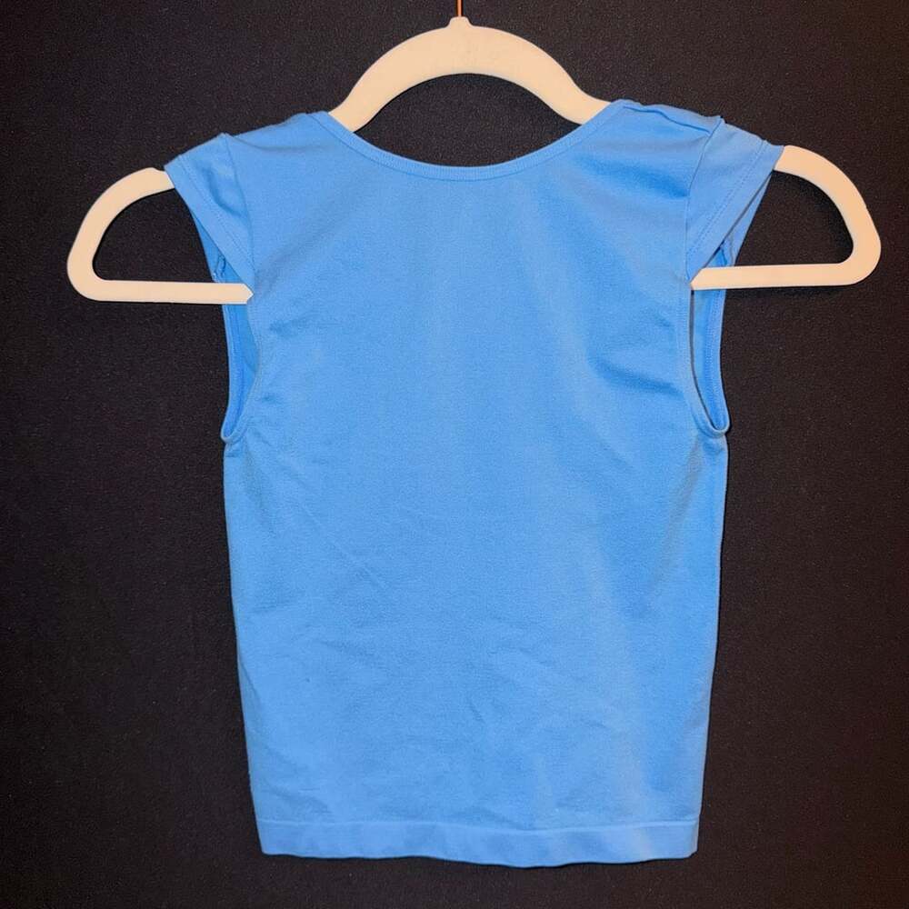 Wild Fable Seamless Cap Sleeve Crop Top #0732